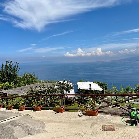 Villa La Badia Montechiaro - Breathtaking View Of Sorrento Coast à Vico Equense Extérieur photo