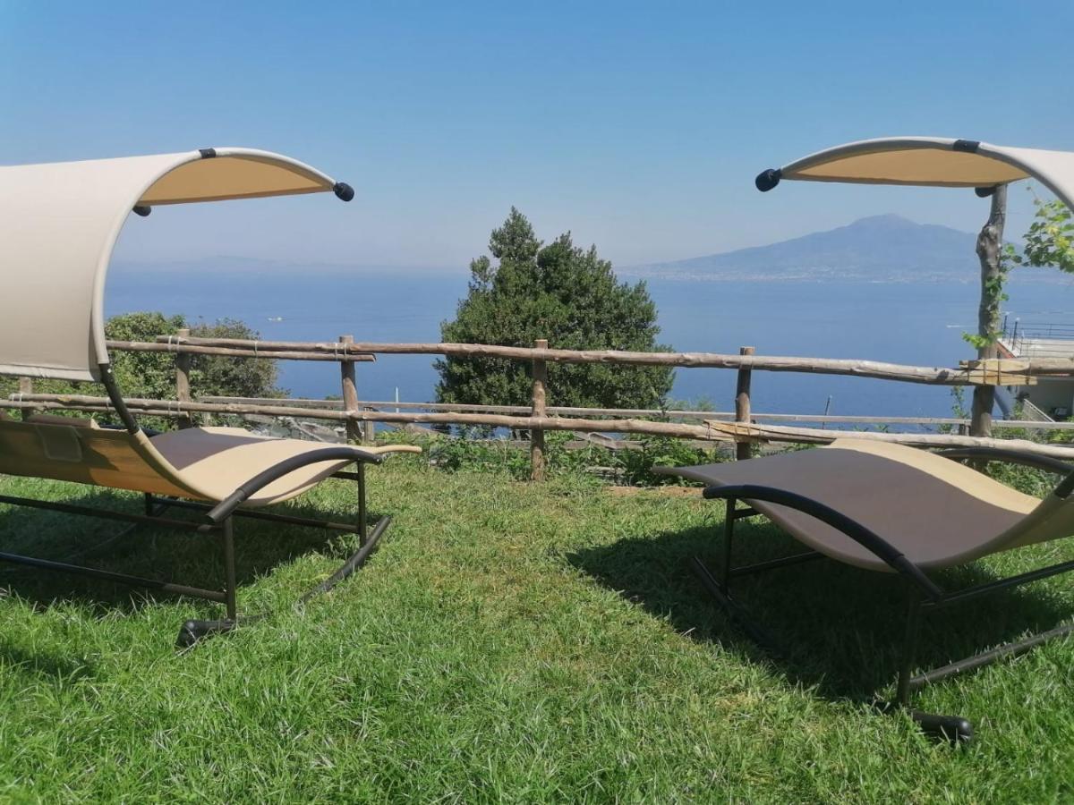 Villa La Badia Montechiaro - Breathtaking View Of Sorrento Coast à Vico Equense Extérieur photo