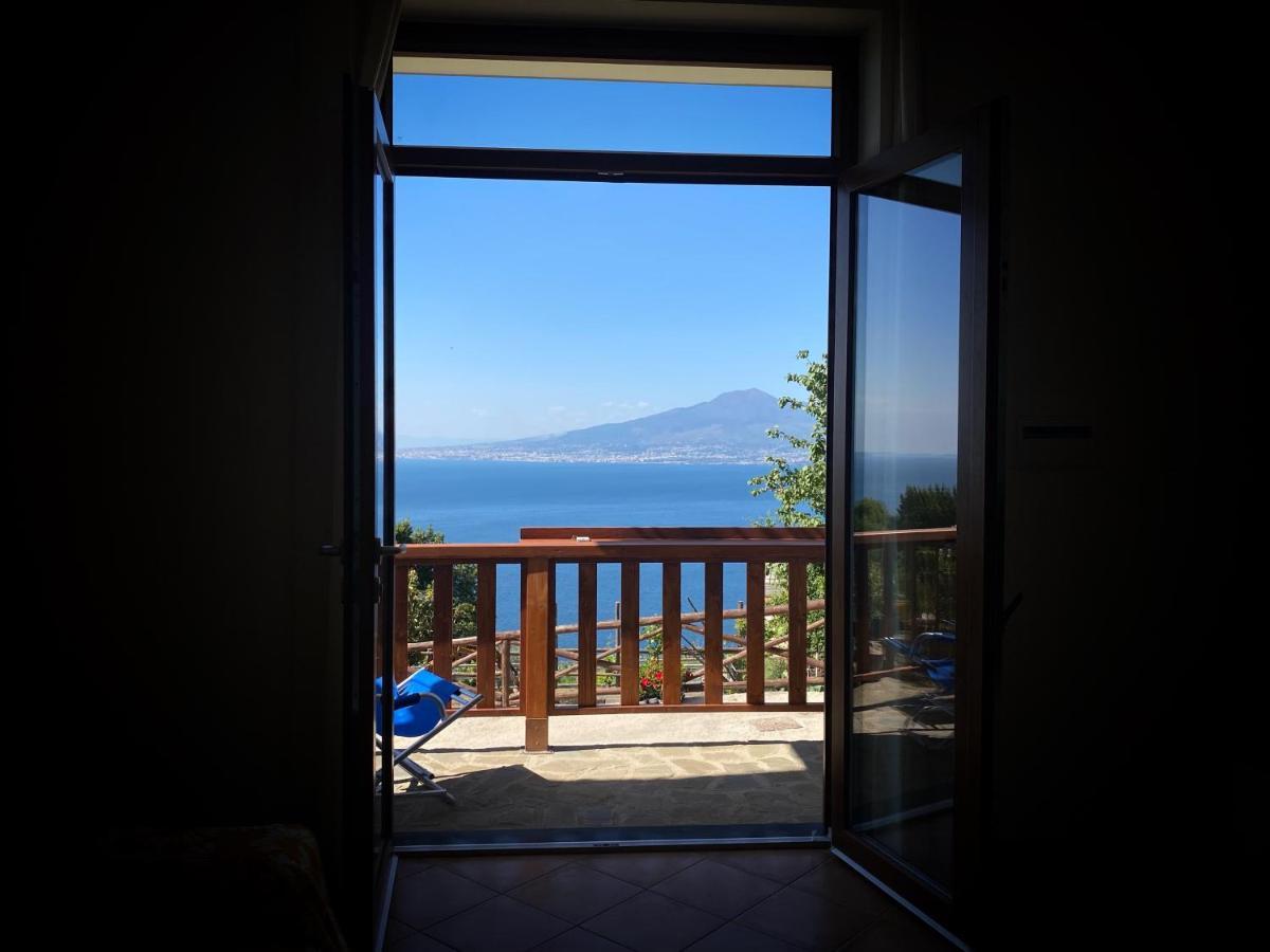 Villa La Badia Montechiaro - Breathtaking View Of Sorrento Coast à Vico Equense Extérieur photo