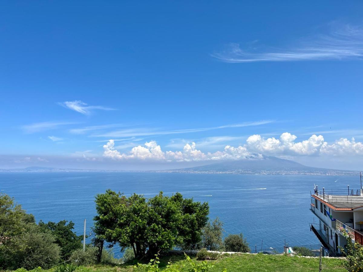 Villa La Badia Montechiaro - Breathtaking View Of Sorrento Coast à Vico Equense Extérieur photo