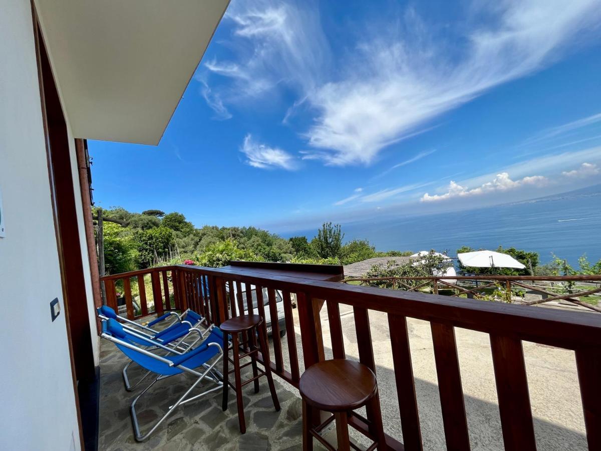 Villa La Badia Montechiaro - Breathtaking View Of Sorrento Coast à Vico Equense Extérieur photo