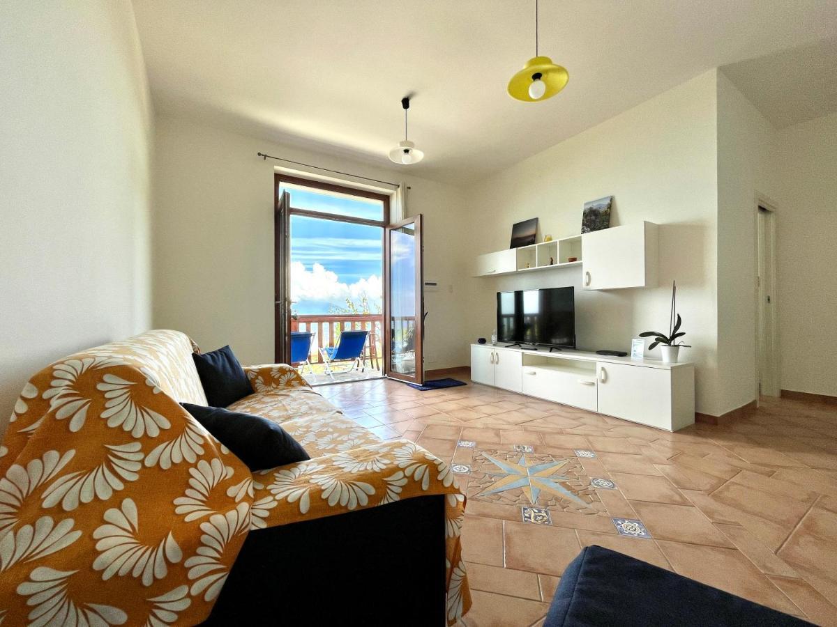 Villa La Badia Montechiaro - Breathtaking View Of Sorrento Coast à Vico Equense Extérieur photo