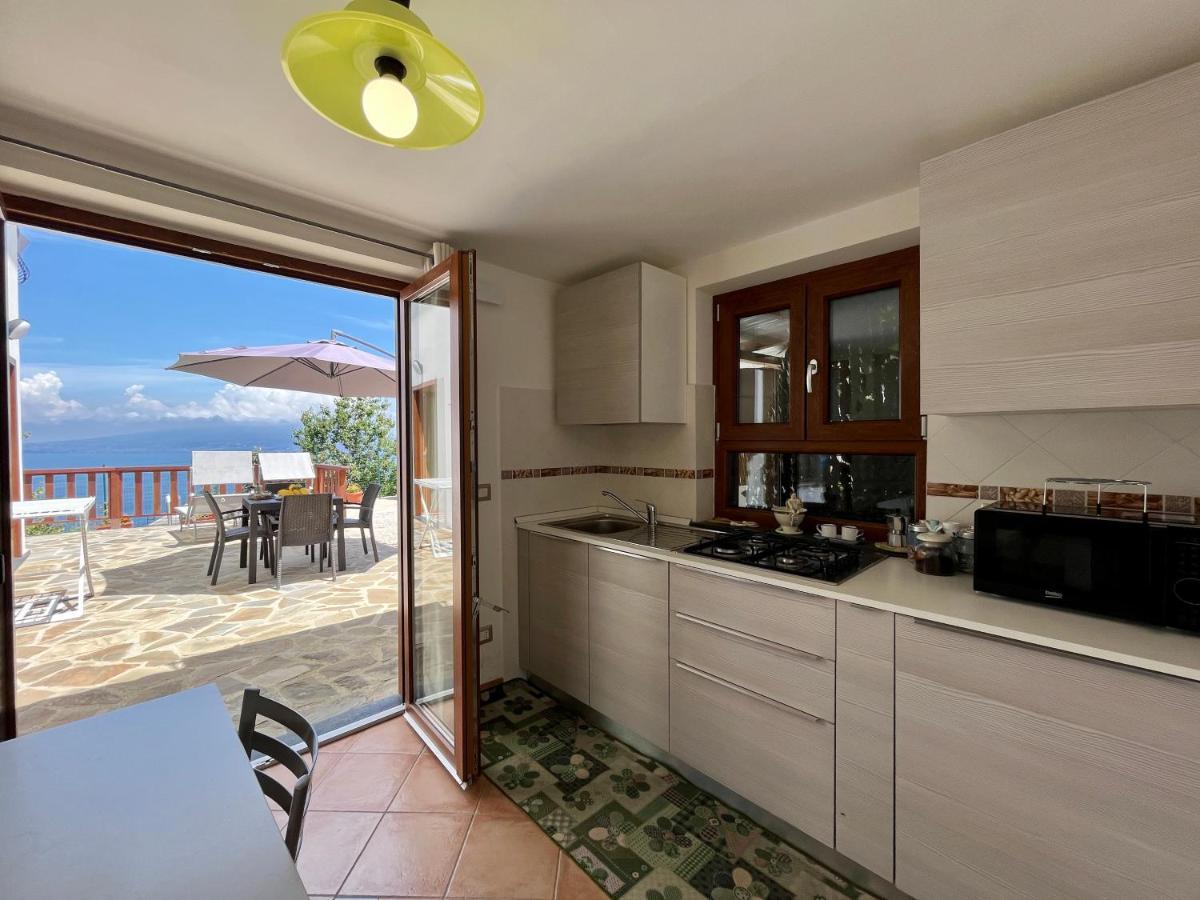 Villa La Badia Montechiaro - Breathtaking View Of Sorrento Coast à Vico Equense Extérieur photo